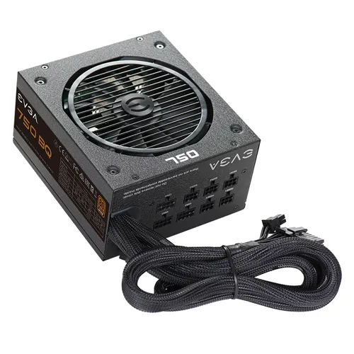 EVGA 110-BQ-0750-V1 | 750-Watts 100-240V AC 80-Plus Bronze 24-Pin ATX Semi-Modular Power Supply Refurbished - EVGA refurbished available on Gotodirect