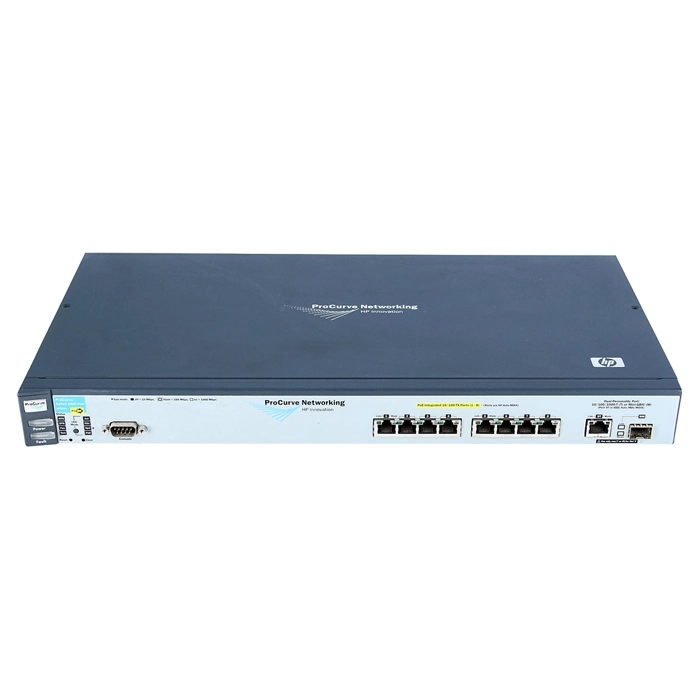Buy HP J8762-60001 | ProCurve 2600 Series 2600-8-PWR 8 x 10/100Base-TX RJ-45 PoE and 1 x 1GbE RJ-45/SFP Dual-Personality Ports Layer 3 Managed Stackable Fast Ethernet Network Switch Refurbished - $166.90 HP J8762-60001 | ProCurve 2600 Series 2600-8-PWR 8 x 10/100Base-TX RJ-45 PoE and 1 x 1GbE RJ-45/SFP Dual-Personality Ports Layer 3 Managed Stackable Fast Ethernet Network Switch Refurbished - Hewlett-Packard (ou HP en abrégé) refurbished available on Gotodirect