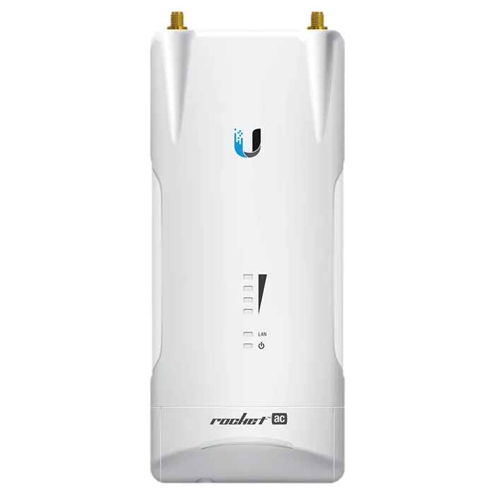 Ubiquiti R5AC-PTP | airMAX Rocket 5AC IEEE 802.11ac 5GHz 500Mbit/s 1 x RJ-45 Port 10/100/1000 External Antennas Outdoor Wireless Access Point Refurbished - Ubiquiti refurbished available on Gotodirect