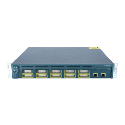 Cisco WS-C3550-12G-RF | Catalyst 3500 Series 3550-12 10 x RJ-45 Ports 10/100/1000Base-T + 2 x SFP mini-GBIC Ports Layer 2 Managed Rack-mountable Stackable Gigabit Ethernet Network Switch Refurbished - Cisco Systems Inc. refurbished available on Gotodirect