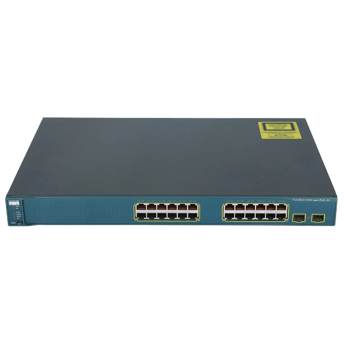 Cisco WS-C3560-24PS-S= | Catalyst 3560 Series C3560-24PS 24 x RJ-45 Ports PoE 10/100Base-TX + 2 x SFP Ports Layer 3 Managed 1U Rack-mountable Gigabit Ethernet Network Switch Refurbished - Cisco Systems Inc. refurbished available on Gotodirect