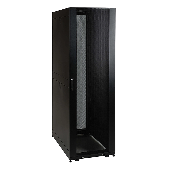 Eaton SR42UB | Tripp Lite Series 42U Rack Standard-Depth Cabinet with Doors and Side Panels Refurbished - Eaton refurbished available on Gotodirect