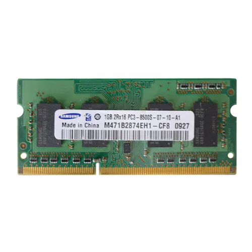 Samsung M471B2874EH1-CF8 | 1GB DDR3-1066MHz PC3-8500 Non-ECC Unbuffered SODIMM CL7 2Rx16 1.5V 204-Pin Memory Module Refurbished - Samsung refurbished available on Gotodirect