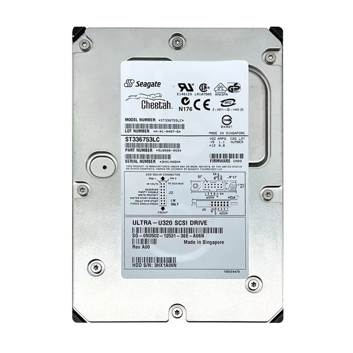 Dell 0N0502 | 36.4GB 15000RPM Ultra320 SCSI 80-Pin 3.5-Inch Hard Drive Refurbished - Dell refurbished available on Gotodirect