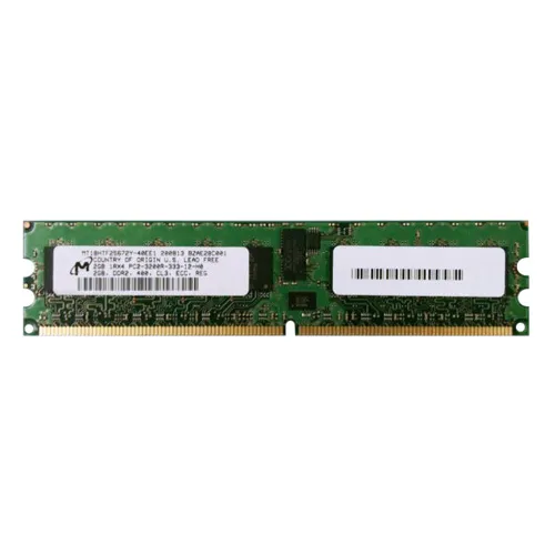 Buy Micron MT18HTF25672Y-40EE1 | 2GB DDR2-400MHz PC2-3200 ECC Registered RDIMM CL3 1Rx4 1.8V 240-Pin Memory Module Refurbished - $101.48 Micron MT18HTF25672Y-40EE1 | 2GB DDR2-400MHz PC2-3200 ECC Registered RDIMM CL3 1Rx4 1.8V 240-Pin Memory Module Refurbished - refurbished available on Gotodirect