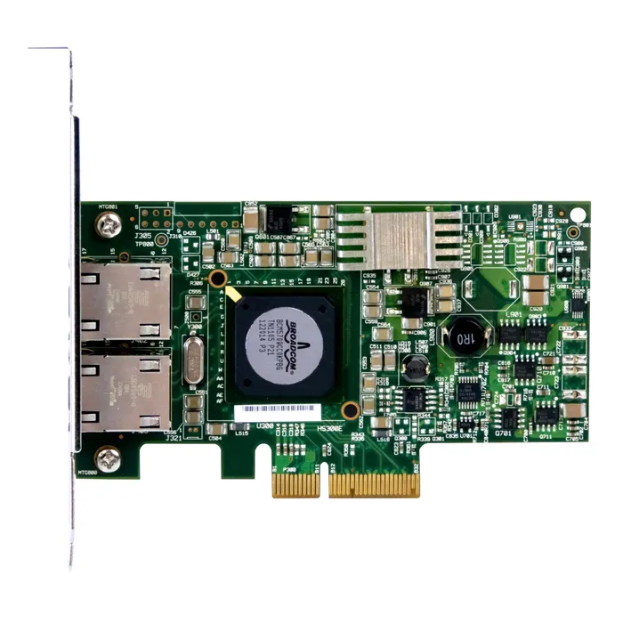 Dell 0G218C | Broadcom 5709 2-Ports 1000Base-T PCI Express x4 Network Adapter Card for PowerEdge 1900 / 1950 / 2900 Refurbished - Dell refurbished available on Gotodirect