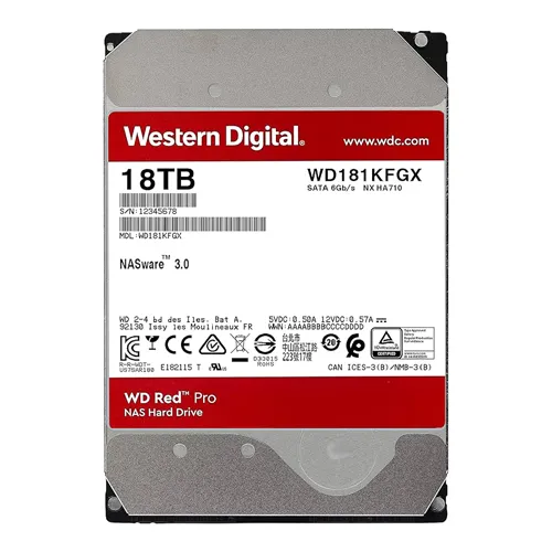 Buy Western Digital WD181KFGX | Red Pro Helium 18TB 3.5-inch 6GB/s SATA 7200RPM 512MB Cache NAS Hard Drive Refurbished - $1379.24 Western Digital WD181KFGX | Red Pro Helium 18TB 3.5-inch 6GB/s SATA 7200RPM 512MB Cache NAS Hard Drive Refurbished - Western Digital refurbished available on Gotodirect