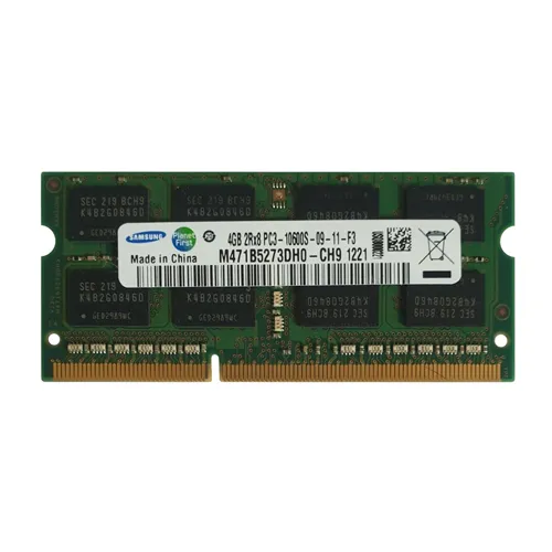 Samsung M471B5273DHO-CH9 | 4GB DDR3-1333MHz PC3-10600 Non-ECC Unbuffered SODIMM CL9 2Rx8 1.5V 204-Pin Memory Module Refurbished - Samsung refurbished available on Gotodirect