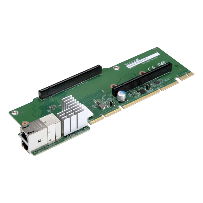 Supermicro AOC-2UR68G4-I2XT | 2-Ports 10Gbase-T RJ45 PCI Express 2U Ultra Riser Card Refurbished -  refurbished available on Gotodirect