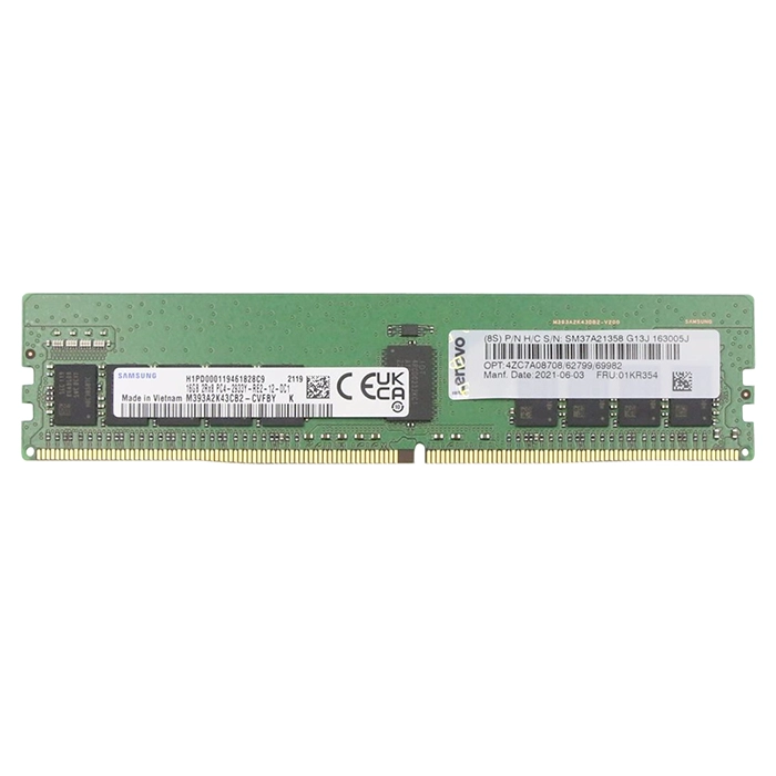 Lenovo 01KR354 | 16GB DDR4-2933MHz PC4-23400 ECC Registered RDIMM CL21 2Rx8 1.2V 288-Pin Memory Module Refurbished - Lenovo refurbished available on Gotodirect