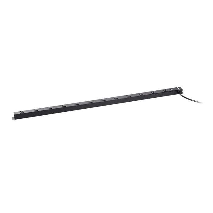 Monoprice 27847 | 12 Outlet 4ft Metal Power Strip with 6ft Cord Black Refurbished -  refurbished available on Gotodirect