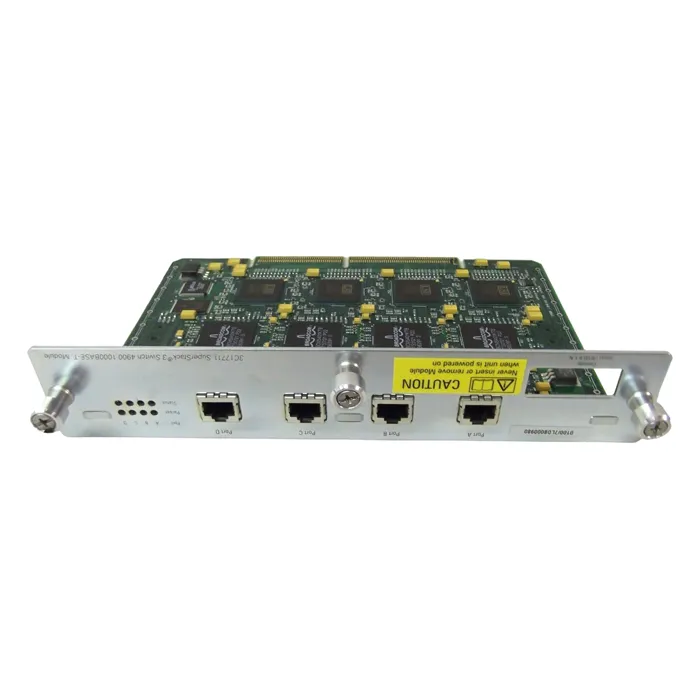 HP JE924A | 4-Port 1000Base-T 4900 Module (3C17711) Refurbished - Hewlett-Packard (ou HP en abrégé) refurbished available on Gotodirect