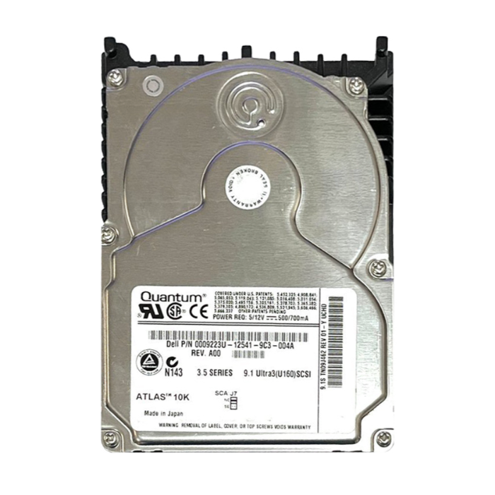 Dell 9223U | 9.1GB 10000RPM Ultra160 SCSI Hot-Pluggable 80-Pin 2.5-Inch Hard Drive Refurbished - Dell refurbished available on Gotodirect