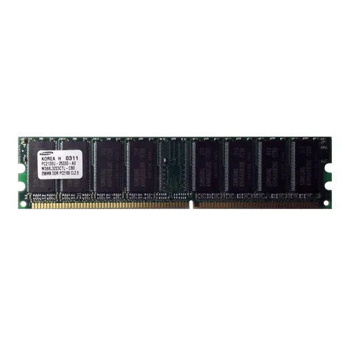 Samsung M368L3223CTL-CB0 | 256MB DDR-266MHz PC-2100 Non-ECC Unbuffered UDIMM CL2.5 1Rx8 2.5V 184-Pin Memory Module Refurbished - Samsung refurbished available on Gotodirect