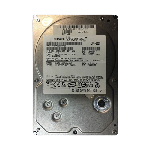 Buy Hitachi HUA721010KLA330 | Ultrastar A7K1000 Series 1TB 7200RPM SATA 3Gb/s 32MB Cache 3.5-inch Hard Drive Refurbished - $385.00 Hitachi HUA721010KLA330 | Ultrastar A7K1000 Series 1TB 7200RPM SATA 3Gb/s 32MB Cache 3.5-inch Hard Drive Refurbished - refurbished available on Gotodirect