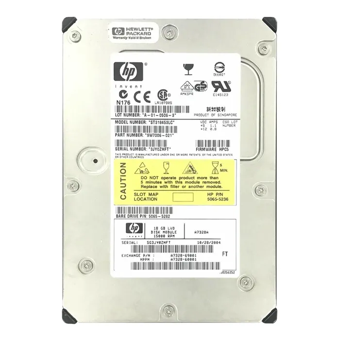 Seagate 9W7006-021 | Cheetah 15K.3 Series 18.4GB 15000RPM Ultra320 SCSI 8MB Cache (CE) 80-Pin 3.5-Inch Hard Drive Refurbished - Seagate refurbished available on Gotodirect