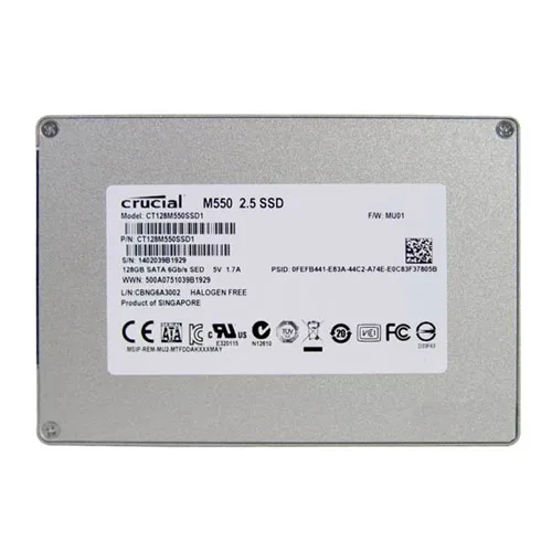 Crucial CT128M550SSD1 | M550 128GB Multi-Level Cell SATA 6Gb/s 2.5-Inch Solid State Drive Refurbished - Crucial refurbished available on Gotodirect