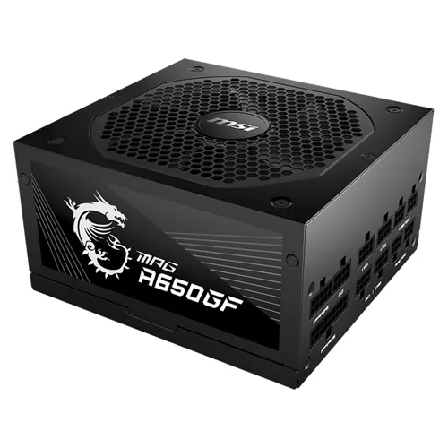 MSI MSI-MPG-A650GF | 650-Watts 80+ Gold Fully Modular ATX Power Supply Refurbished - MSI (Micro-Star International) refurbished available on Gotodirect