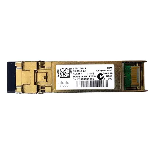 Cisco 10-2457-02 | SFP-10G-LR 10GBASE SFP Transceiver Refurbished - Cisco Systems Inc. refurbished available on Gotodirect