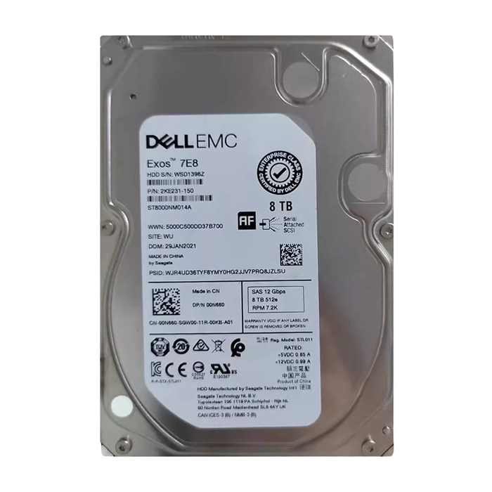 Buy Seagate 2KE231-150 | Exos 7E8 8TB 7200RPM 12Gb/s SAS 256MB Cache 3.5-inch Hard Drive Refurbished - $724.29 Seagate 2KE231-150 | Exos 7E8 8TB 7200RPM 12Gb/s SAS 256MB Cache 3.5-inch Hard Drive Refurbished - Seagate refurbished available on Gotodirect