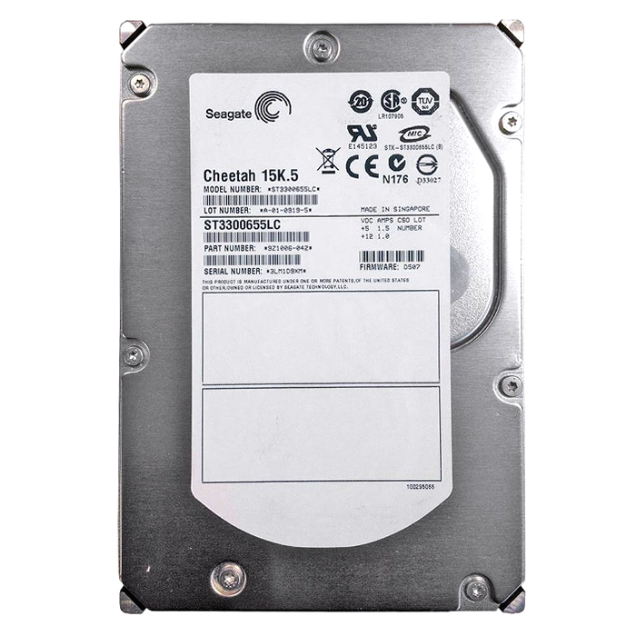 Seagate ST3300655LC | Cheetah 15K.5 Series 300GB 15000RPM Ultra320 SCSI 16MB Cache (CE) 3.5-Inch Hard Drive Refurbished - Seagate refurbished available on Gotodirect