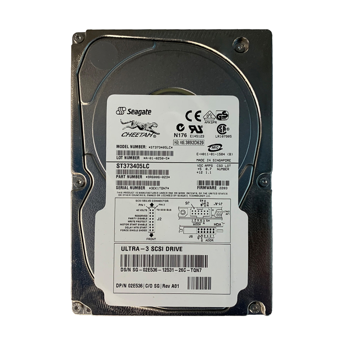 Dell 02E536 | 73GB 10000RPM Ultra160 SCSI 4MB Cache 80-Pin 3.5-Inch Hard Drive Refurbished - Dell refurbished available on Gotodirect
