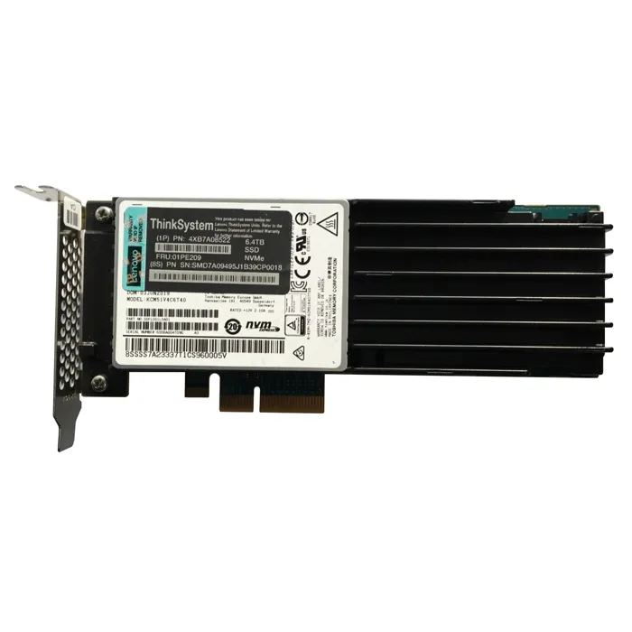 Lenovo 01PE209 | 6.4TB PCI Express 3.0 x4 NVMe HHHL Mainstream Internal Solid State Drive for ThinkSystem Refurbished - Lenovo refurbished available on Gotodirect