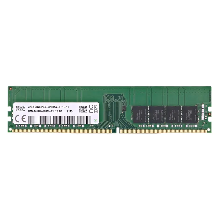Hynix HMAA4GU7AJR8N-XN | 32GB DDR4-3200MHz PC4-25600 ECC Unbuffered UDIMM CL22 2Rx8 1.2V 288-Pin Memory Module Refurbished -  refurbished available on Gotodirect