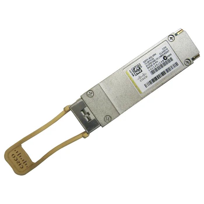 Cisco QSFP-40G-SR4-RF | 40Gb/s 40GBase-SR4 Multi-Mode Fibre 850nm 150m MPO Connector QSFP+ Transceiver Module Refurbished - Cisco Systems Inc. refurbished available on Gotodirect