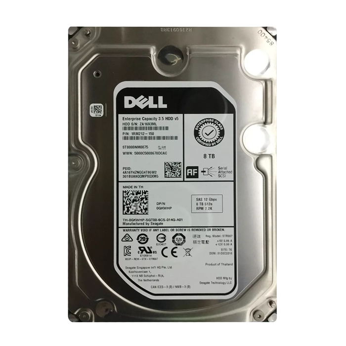 Seagate 1RM212-150 | Enterprise Capacity V.5 8TB 7200RPM SAS 12Gb/s 256MB Cache (512e) 3.5-Inch Hard Drive Refurbished - Seagate refurbished available on Gotodirect