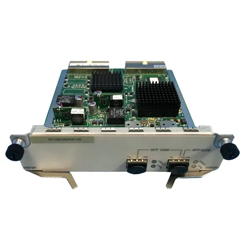 HP JC173-61001 | FlexNetwork 6600 2 x Ports OC-3 + 1 x Port OC-12 POS HIM Router Expansion Module Refurbished - Hewlett-Packard (ou HP en abrégé) refurbished available on Gotodirect