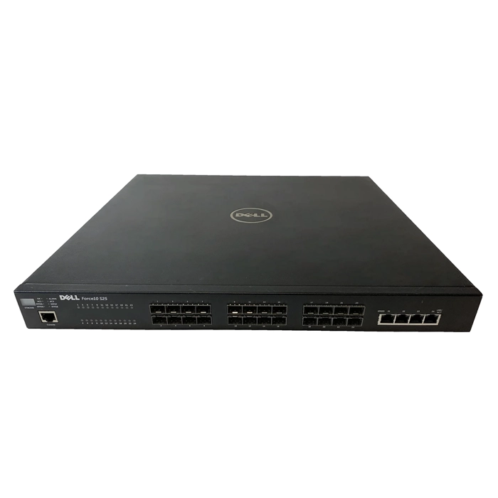 Dell 759-00057-04 | Force10 S-Series S25 24 x Ports 10/100/1000Base-T Layer 3 Managed 1U Rack-mountable Gigabit Ethernet Network Switch Refurbished - Dell refurbished available on Gotodirect