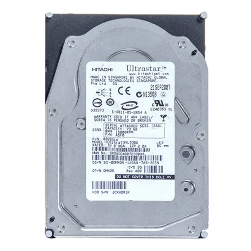 Dell DM426 | 73GB 15000RPM SAS 3Gb/s 8MB Cache 3.5-Inch Hard Drive Refurbished - Dell refurbished available on Gotodirect
