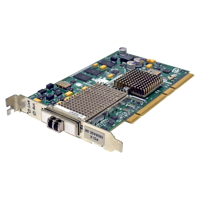Buy HP AB287-60001 | Dual-Ports LC 10Gb/s 10GBase-SR Gigabit Ethernet PCI-X Fibre Channel Network Adapter Refurbished - $593.20 HP AB287-60001 | Dual-Ports LC 10Gb/s 10GBase-SR Gigabit Ethernet PCI-X Fibre Channel Network Adapter Refurbished - Hewlett-Packard (ou HP en abrégé) refurbished available on Gotodirect