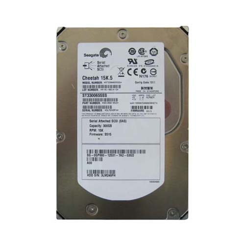 Dell 0GP880 | 300GB 15000RPM SAS 3Gb/s Hot-Pluggable 3.5-Inch Hard Drive for PowerEdge Servers Refurbished - Dell refurbished available on Gotodirect