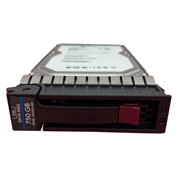 HP 459320-001 | 750GB 7200RPM SATA 3Gb/s NCQ Hot-Pluggable LFF 3.5-inch Midline Hard Drive for Gen1/7 ProLiant Server Refurbished - Hewlett-Packard (ou HP en abrégé) refurbished available on Gotodirect