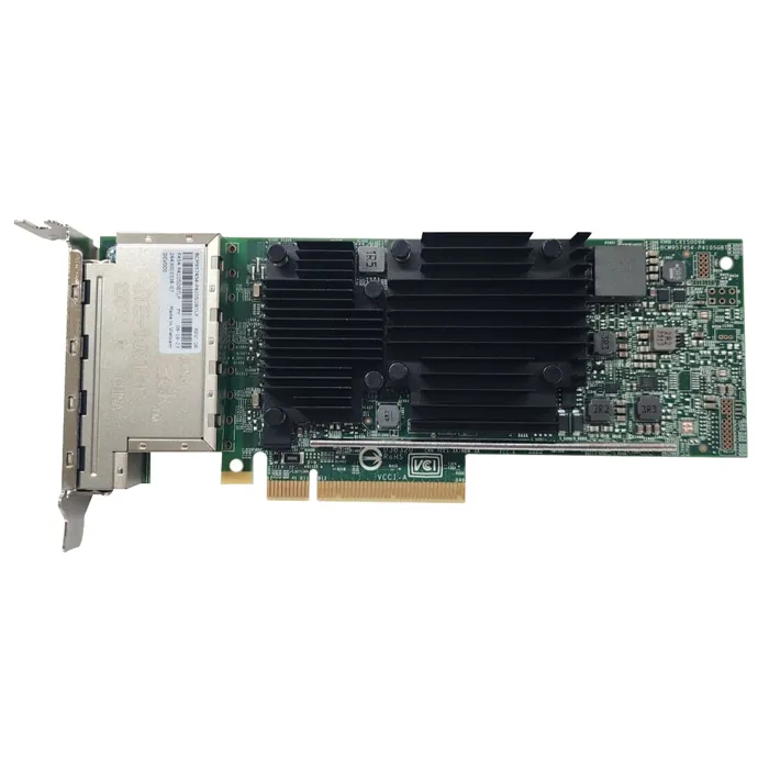 Dell 8HCGC | 57454 4-Ports 10GBaseT RJ-45 PCI Express 3.0 x8 Low Profile Network Adapter Refurbished - Dell refurbished available on Gotodirect