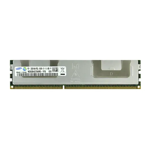 Samsung M393B4G70AM0-YF8 | 32GB DDR3-1066MHz PC3-8500 ECC Registered RDIMM CL7 4Rx4 1.35V 240-Pin Memory Module Refurbished - Samsung refurbished available on Gotodirect