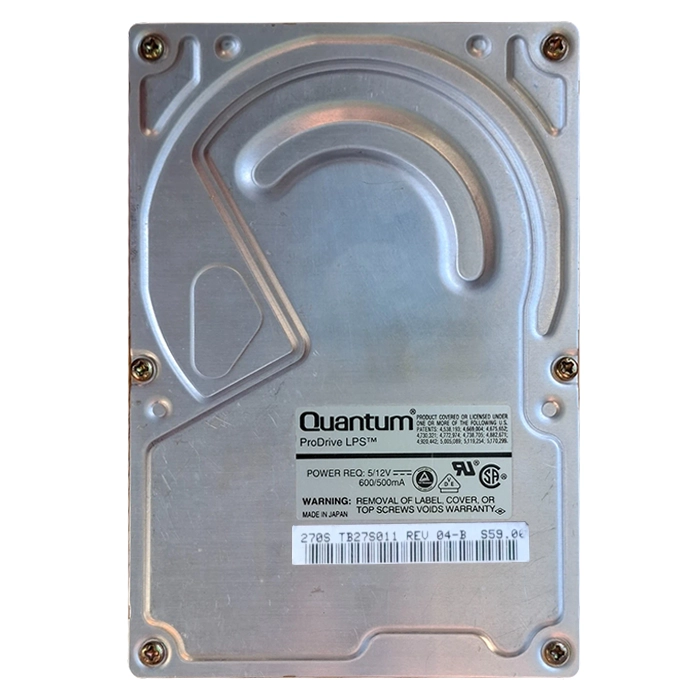 Quantum TB27S011 | ProDrive LPS 270MB 4500RPM SCSI 50-Pin 128KB Cache 3.5-Inch Internal Hard Drive Refurbished -  refurbished available on Gotodirect