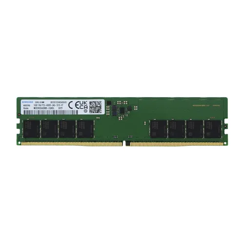 Samsung M323R2GA3BB0-CQK | 16GB DDR5-4800MHz PC5-38400 Non-ECC Unbuffered UDIMM CL40 1Rx8 1.1V 288-Pin Memory Module Refurbished - Samsung refurbished available on Gotodirect