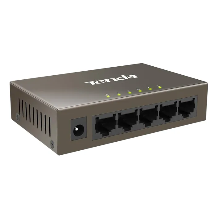 Tenda TEF1005D | 5-Port Fast Ethernet Desktop Switch Refurbished - Tenda refurbished available on Gotodirect