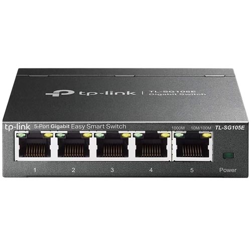 TP-LINK TL-SG105E | 5-Port 10/100/1000Base-T Gigabit Ethernet Switch Refurbished - TP-Link refurbished available on Gotodirect