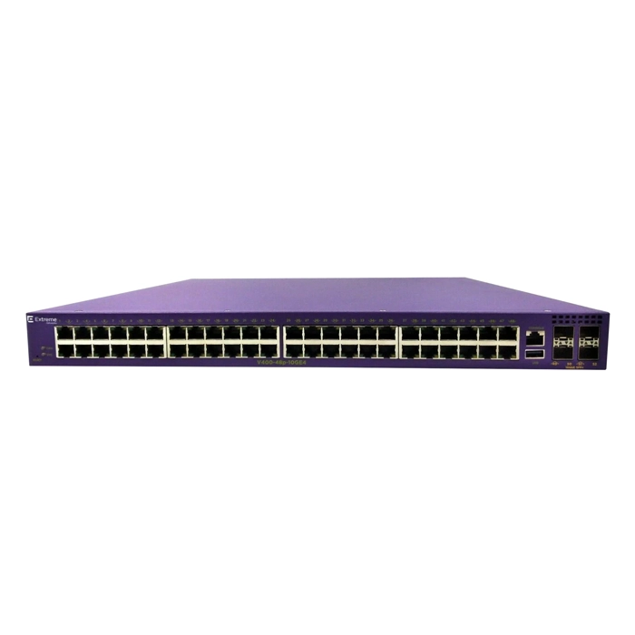 Extreme Networks V400-48P-10GE4 | Switching 48 x 10/100/1000BASE-T PoE+, 4 x 1000/10GBase-X unpopulated SFP+ Ports Switch with Fixed Power Supply and Fans Refurbished -  refurbished available on Gotodirect
