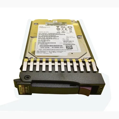 HP 873031-001 | 300GB 15000RPM SAS 12Gb/s SFF Hot-Pluggable Dual Port 2.5-inch Hard Drive for Gen1 to Gen7 ProLiant Server Refurbished - Hewlett-Packard (ou HP en abrégé) refurbished available on Gotodirect