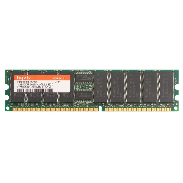 Hynix HYMD512G726A4M-H-AA-A | 1GB DDR-266MHz PC2100 ECC Registered 184-Pin RDIMM Memory Refurbished -  refurbished available on Gotodirect