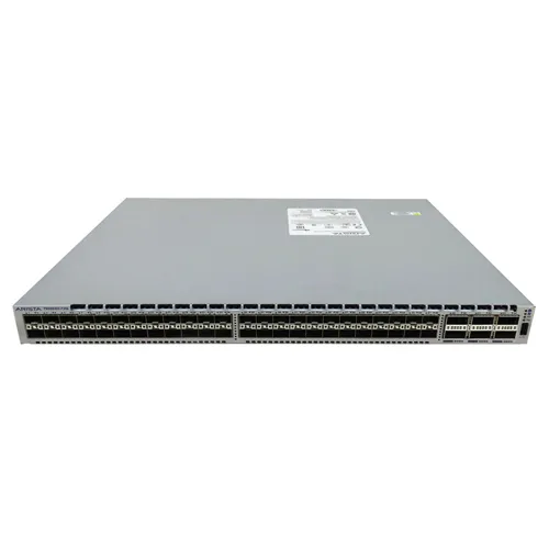 Arista DCS-7050SX2-72Q-F | 7050X2  48x 10GbE SFP+ and 6x 40GbE QSFP+ Switch Front-to-rear Airflow 2x AC Power Supplies and 2x C13-C14 Cords Refurbished - Arista Networks (as it's a well-known brand in the refurbished available on Gotodirect