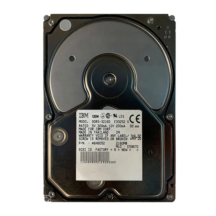 IBM 46H6052 | 4GB 5400RPM Ultra SCSI 448KB Cache 3.5-Inch Hard Drive Refurbished -  refurbished available on Gotodirect