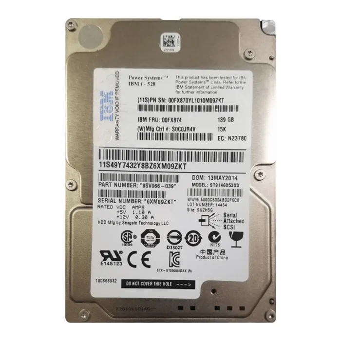 Seagate 9SV066-039 | Savvio 15K.3 Series 146GB 15000RPM SAS 6Gb/s 64MB Cache (CE) 2.5-Inch Hard Drive Refurbished - Seagate refurbished available on Gotodirect