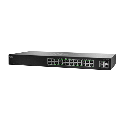 Cisco SR224GT-NA | 100 Series SF102-24 24 x Ports + 2 x Combo SFP mini-GBIC Ports Layer 2 1U Rack-Mountable Gigabit Ethernet Network Switch Refurbished - Cisco Systems Inc. refurbished available on Gotodirect