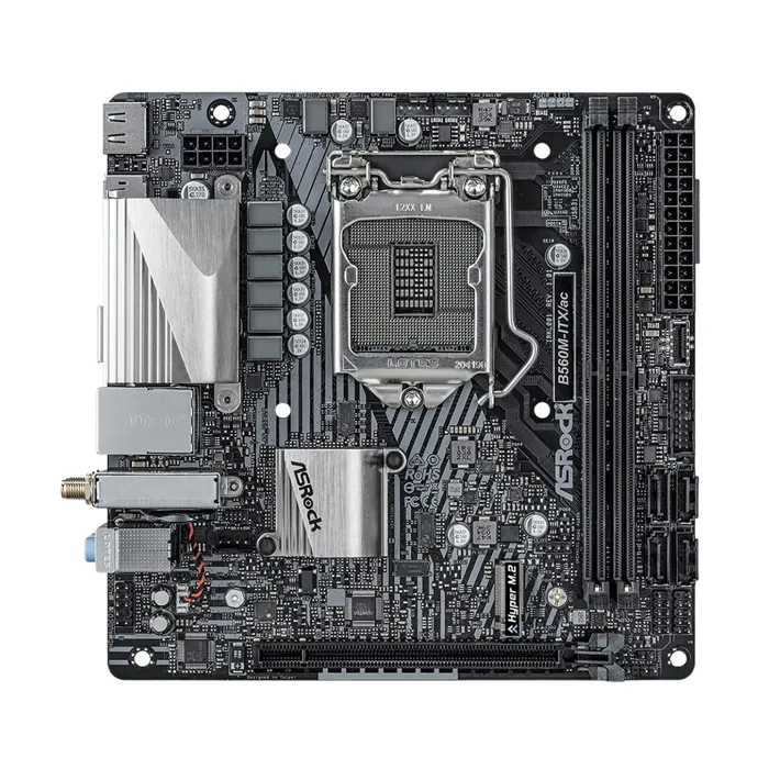 ASRock B560M-ITX/AC | LGA1200/ Intel B560/ DDR4/ SATA3&USB3.2/ M.2/ WiFi&Bluetooth/ Mini-ITX System Board (Motherboard) Refurbished - ASRock refurbished available on Gotodirect